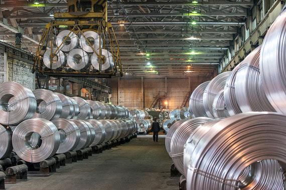 «Русал» в период с января по июнь 2019 года увеличил экспорт алюминия на 18%